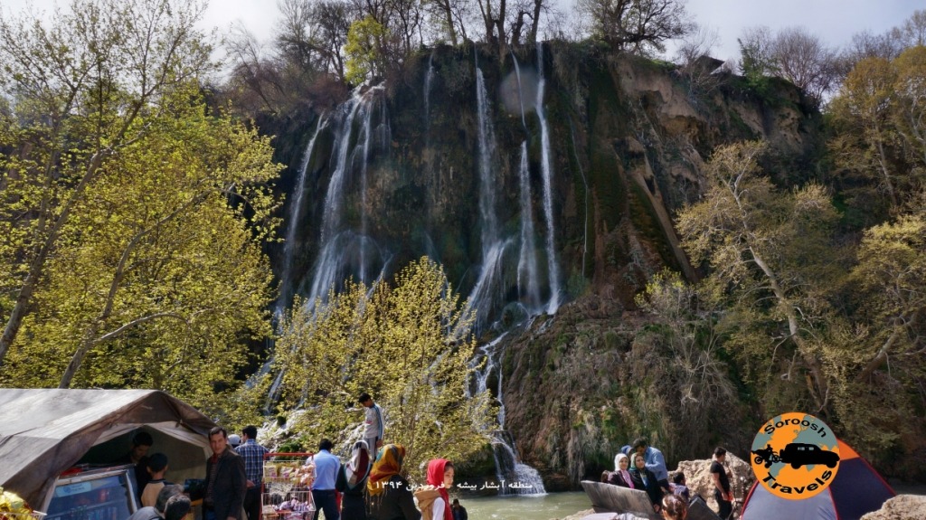 آبشار زیبا و رویایی بیشه در لرستان - فروردین 1394