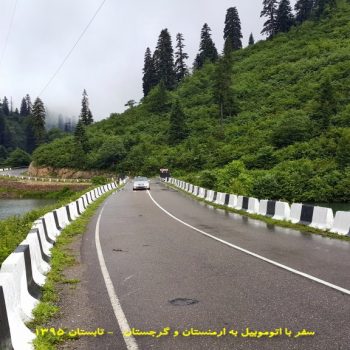 مسیر شهر گوری بطرف اوشگولی - گرجستان - تابستان 1395 - 2016
