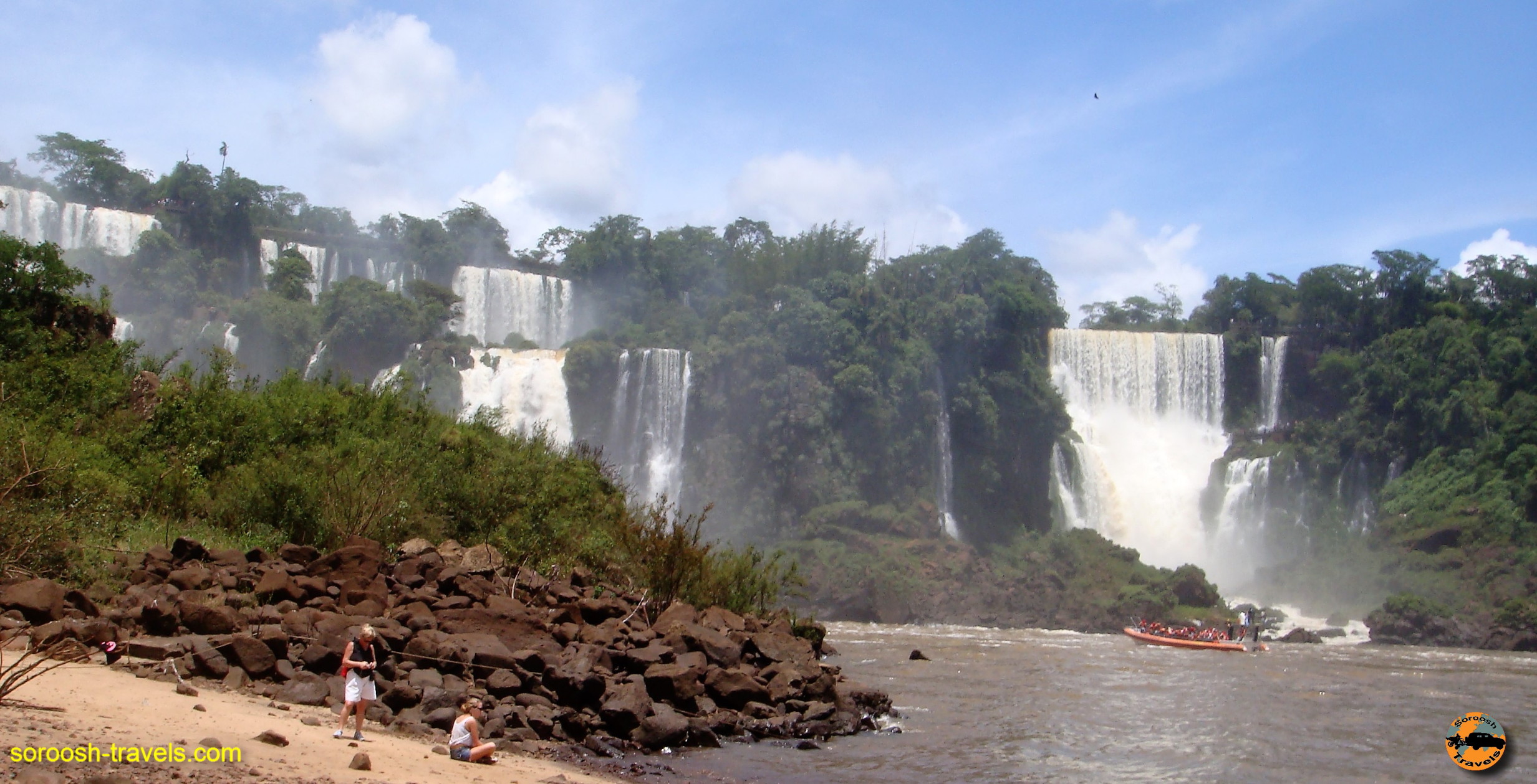 سفر به آرژانتین – آبشارهای شگفت انگیز ایگوازو – سوم دیماه ۱۳۸۹