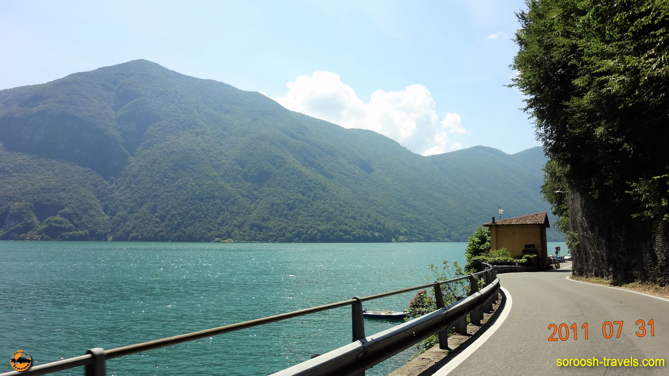 سفر به اروپا با اتوموبیل – تابستان ۱۳۹۰ – از ایتالیا به سوئیس