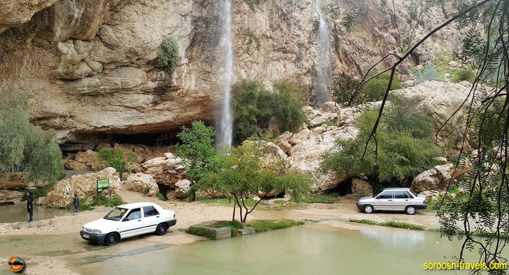 آبشار دوساری از آبشارهای زیبای ایران – نوروز ۱۳۹۶