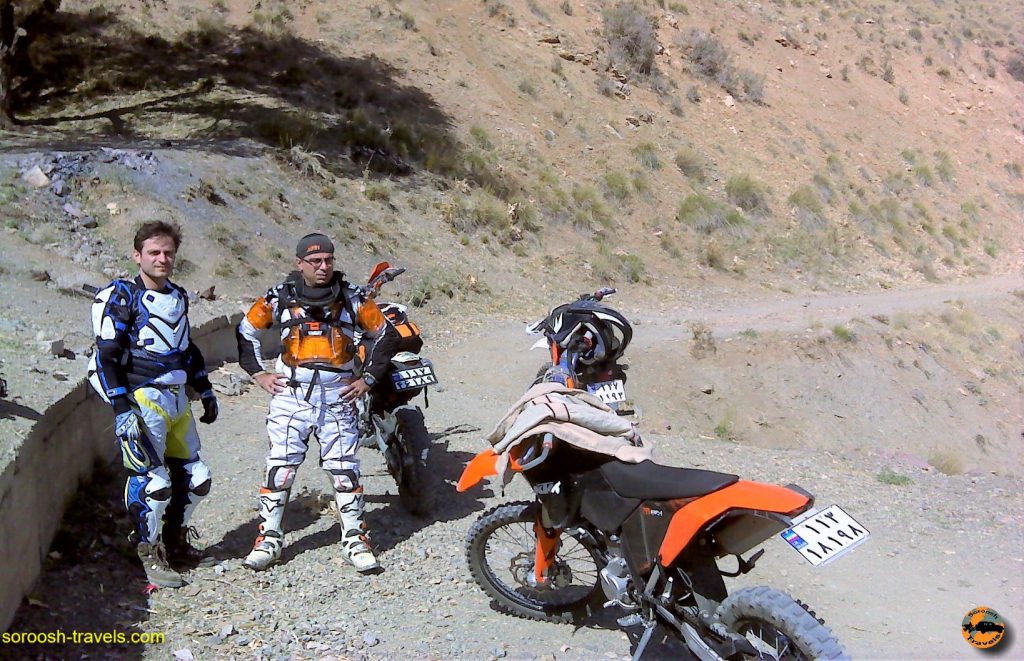سوهانک به دیزین – آفرود با موتورسیکلت – مهرماه ۱۳۹۰