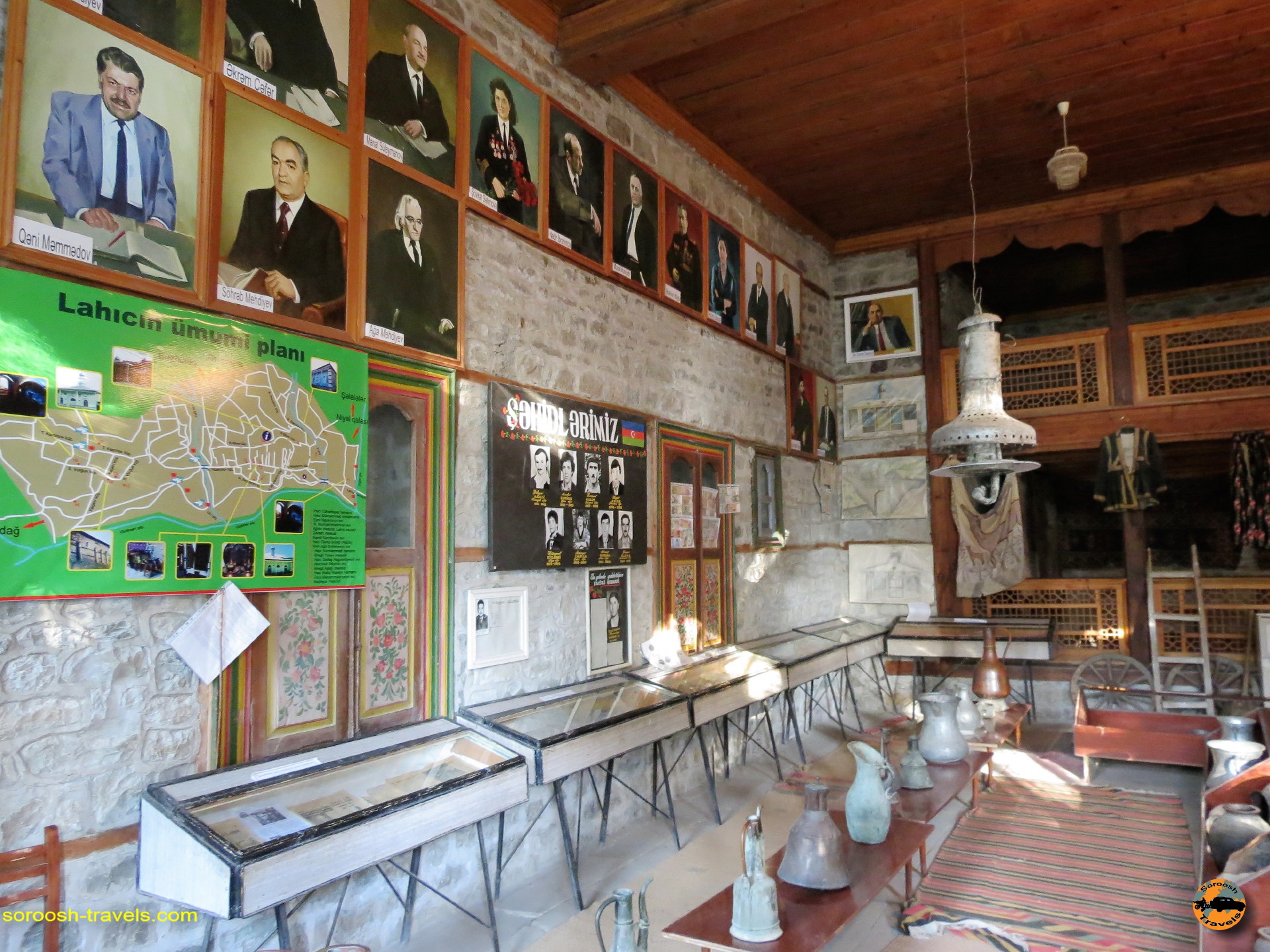 موزه لاهیج در کشور آذربایجان - تابستان ۱۳۹۱