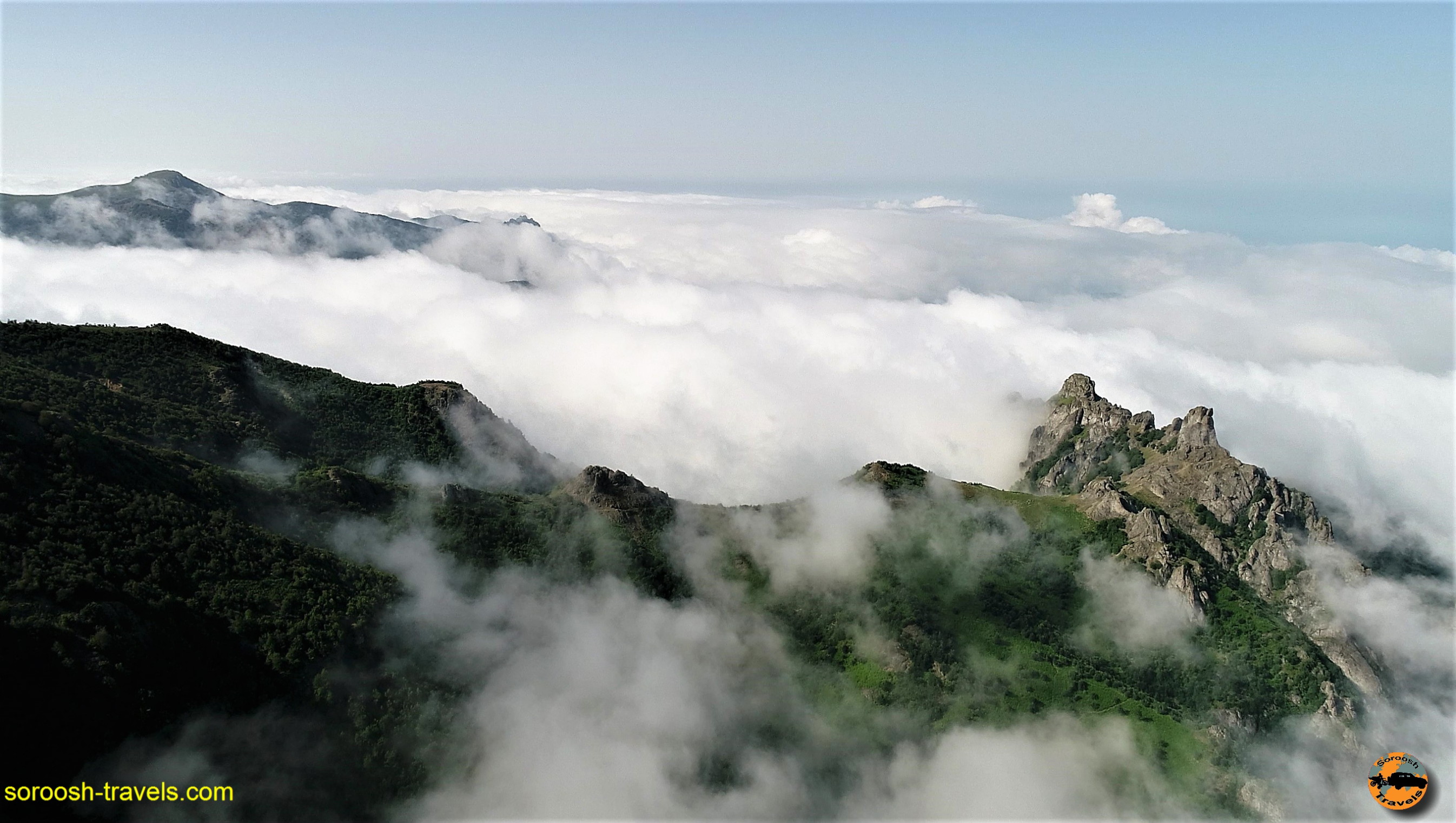 تصاویر هوایی از ارتفاعات سوها - تابستان ۱۳۹۶
