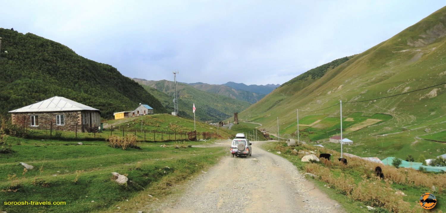 کوهستانهای اوشگولی ، گرجستان - تابستان ۱۳۹۱