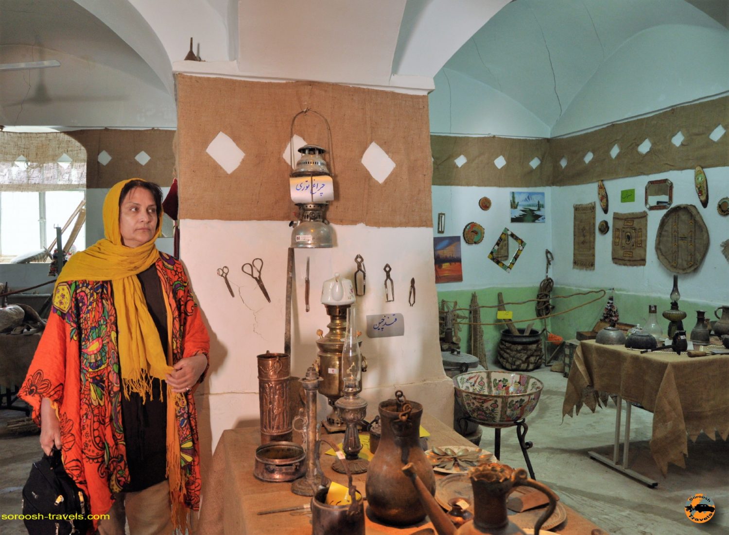 موزه صنایع روستایی در روستای ایراج - نوروز ۱۳۹۲