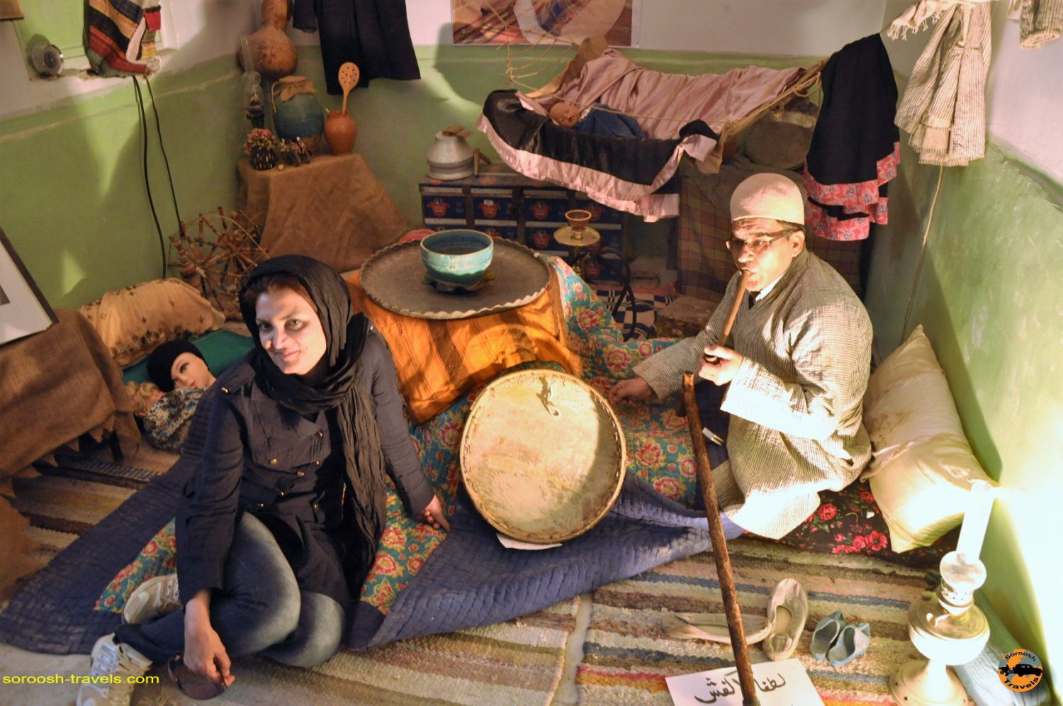 موزه صنایع روستایی در روستای ایراج - نوروز ۱۳۹۲