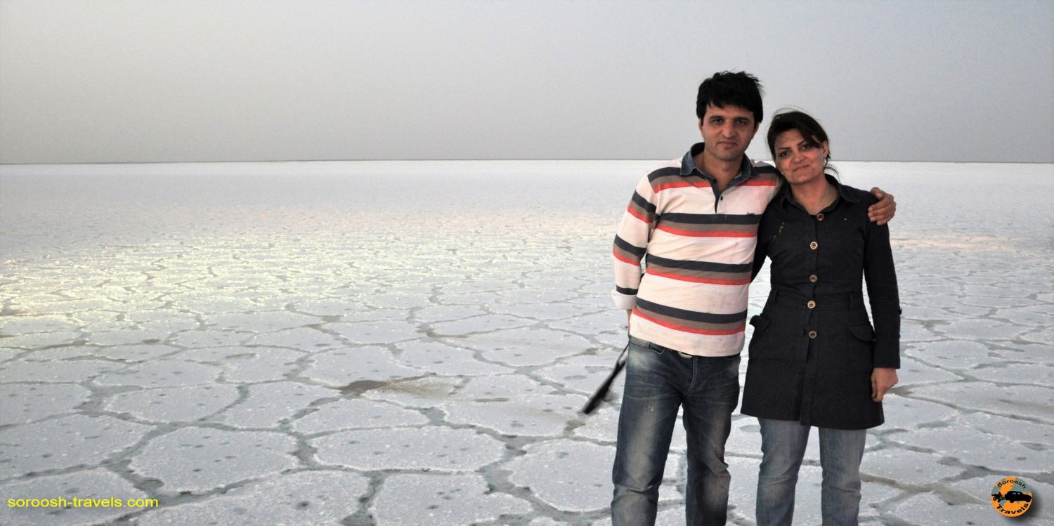 مناظر دریاچه نمک - نوروز ۱۳۹۲