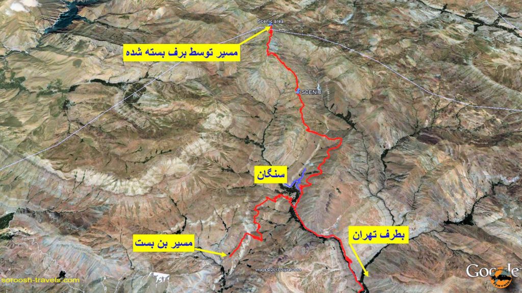 ماجراجویی در ارتفاعات سنگان - شمال غربی تهران - بهار ۱۳۹۲