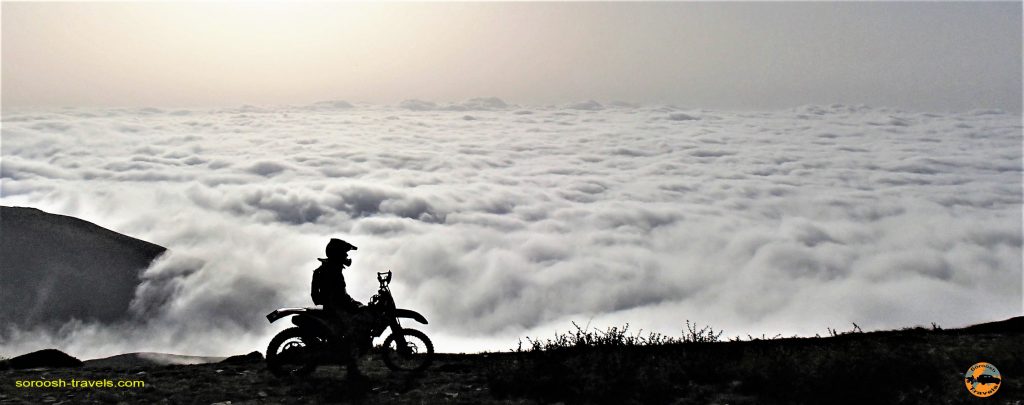 Motorbike tours in Iran - Espily mountain