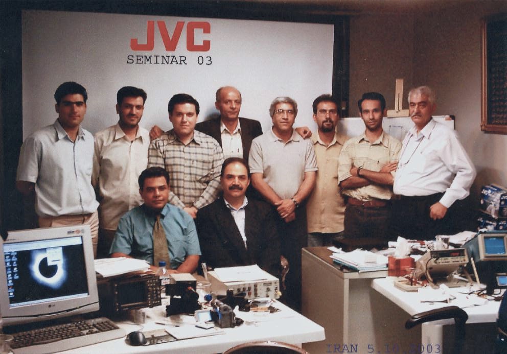 دوره آموزشی محصولات صوتی و تصویری JVC در تهران – مهرماه ۱۳۸۲
