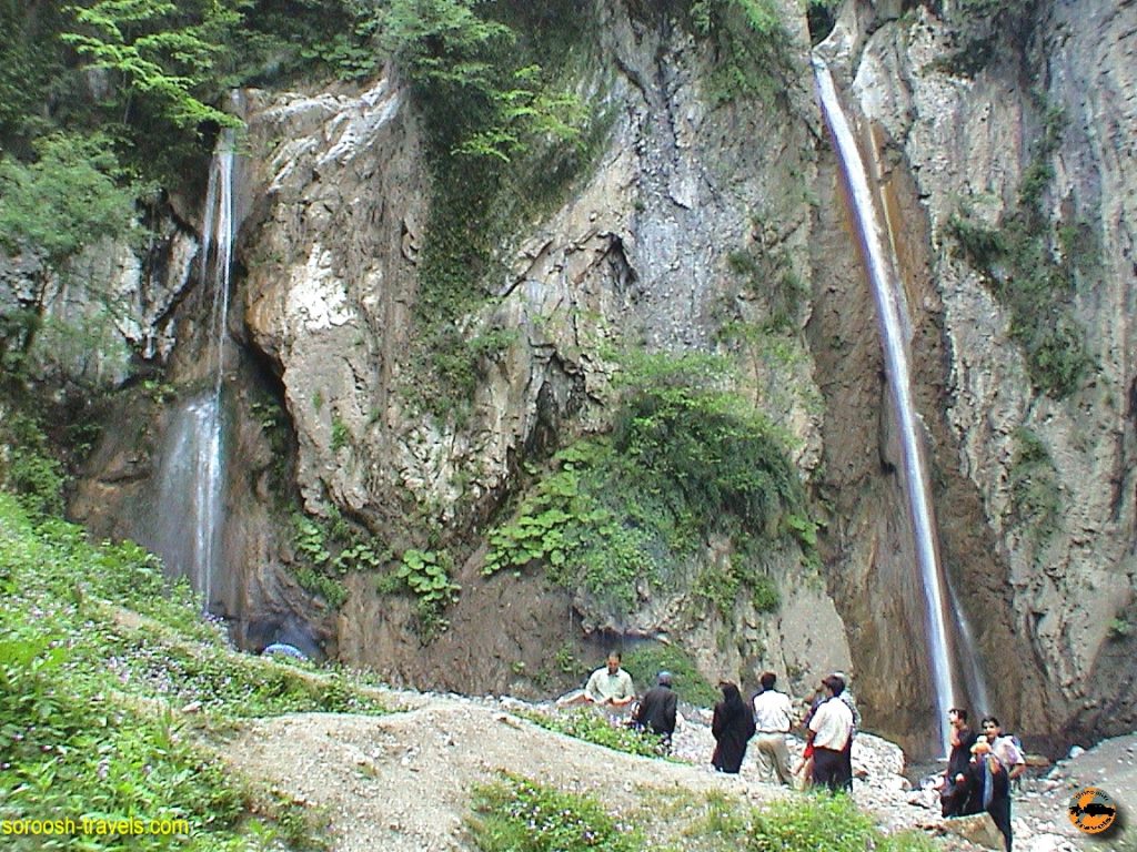 آبشار زیارت، گرگان – بهار ۱۳۸۱