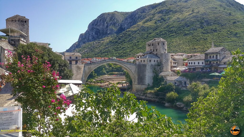 شهر زیبای موستار در بوسنی هرزگوین