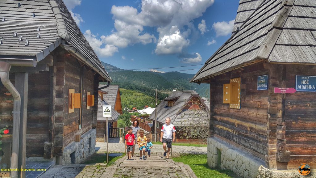 شهر چوبی در پارک ملی تارا - صربستان - تابستان 1397