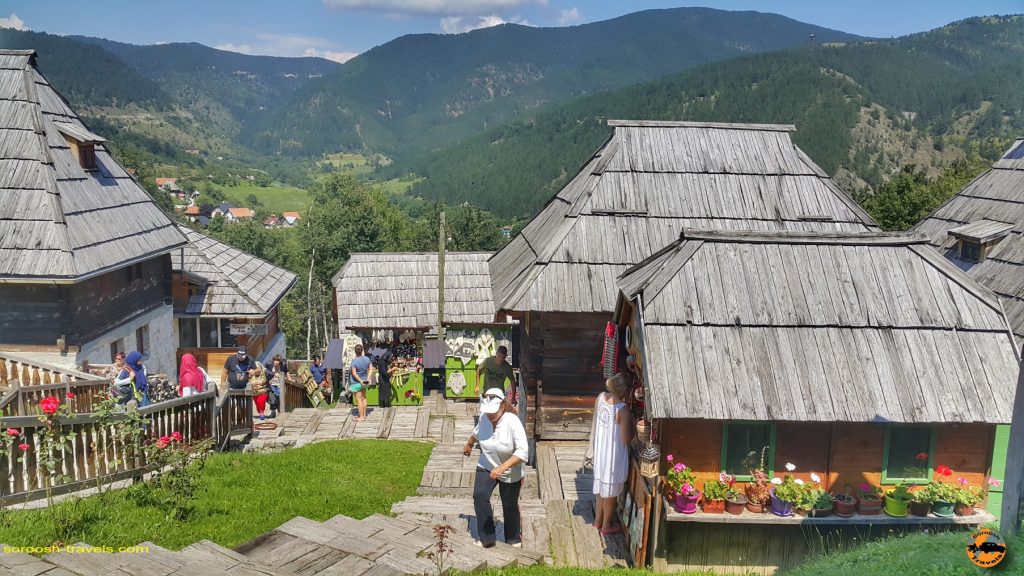 شهر چوبی در پارک ملی تارا - صربستان - تابستان 1397