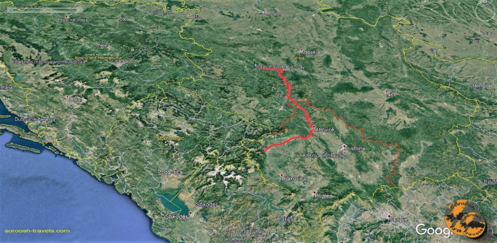 مسیر ما از صربستان تا کوزوو - تابستان 1397