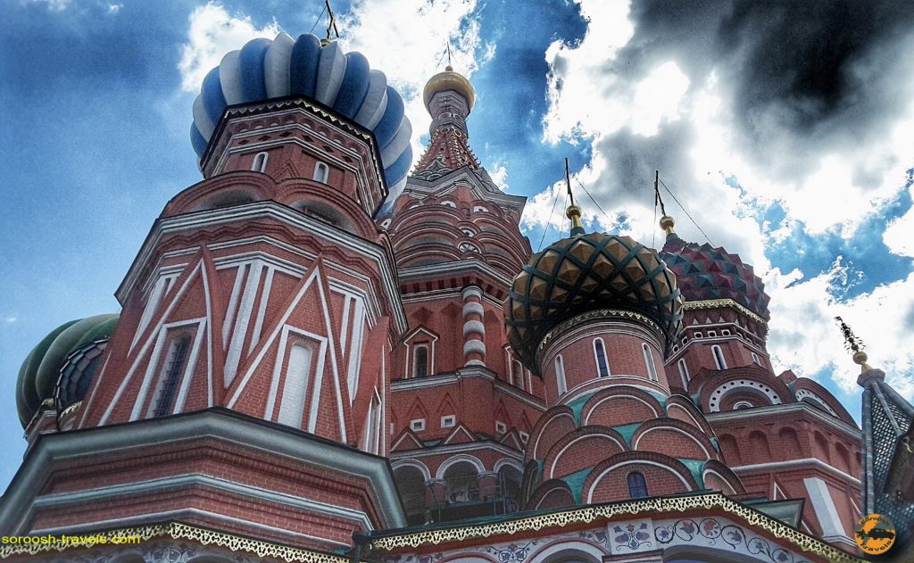 کلیسای سنت باسیل در مسکو - تابستان 1398
