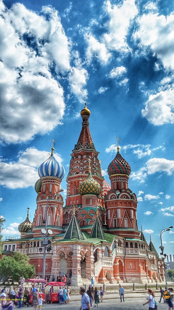 کلیسای سنت باسیل در مسکو - تابستان 1398