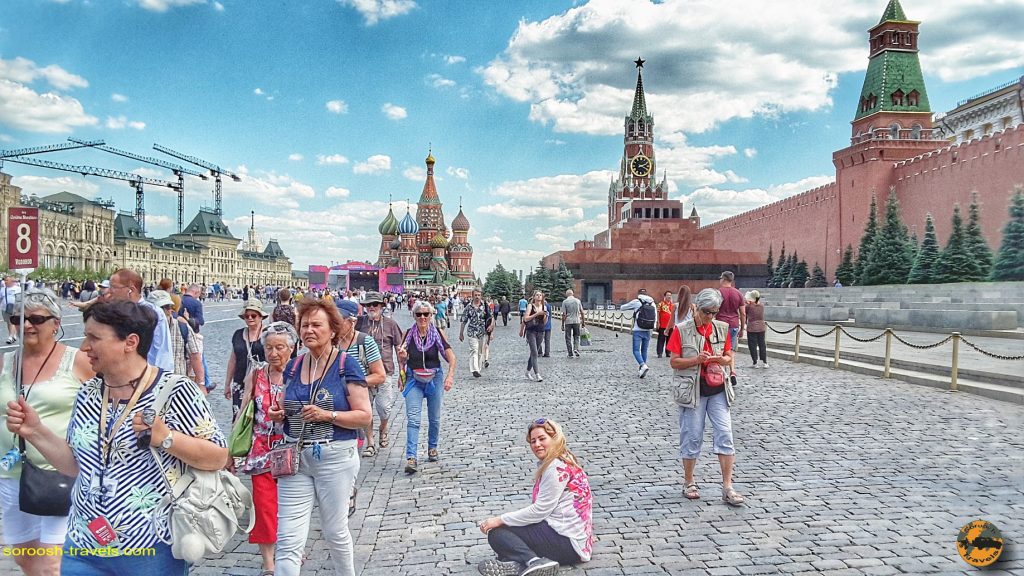 میدان سرخ در مسکو - تابستان 1398