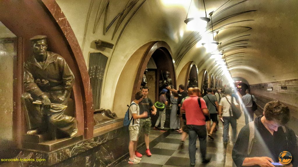 ایستگاههای مترو در مسکو - تابستان 1398