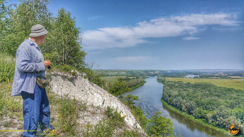 رودخانه دُن در منطقه بین پودگورینسکی تا ورونژ در روسیه - تابستان 1398