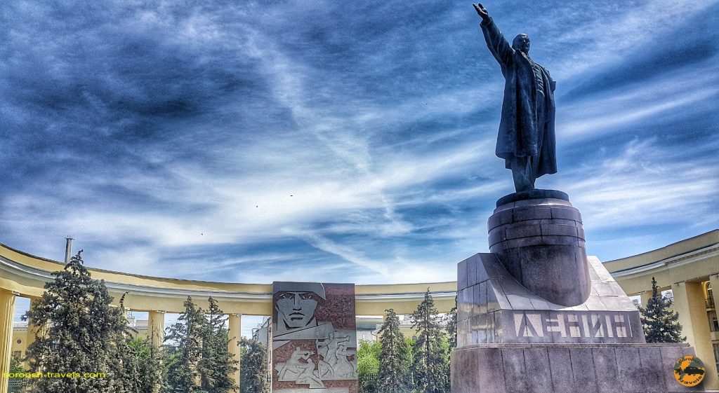 مجسمه لنین در ولگوگراد - روسیه