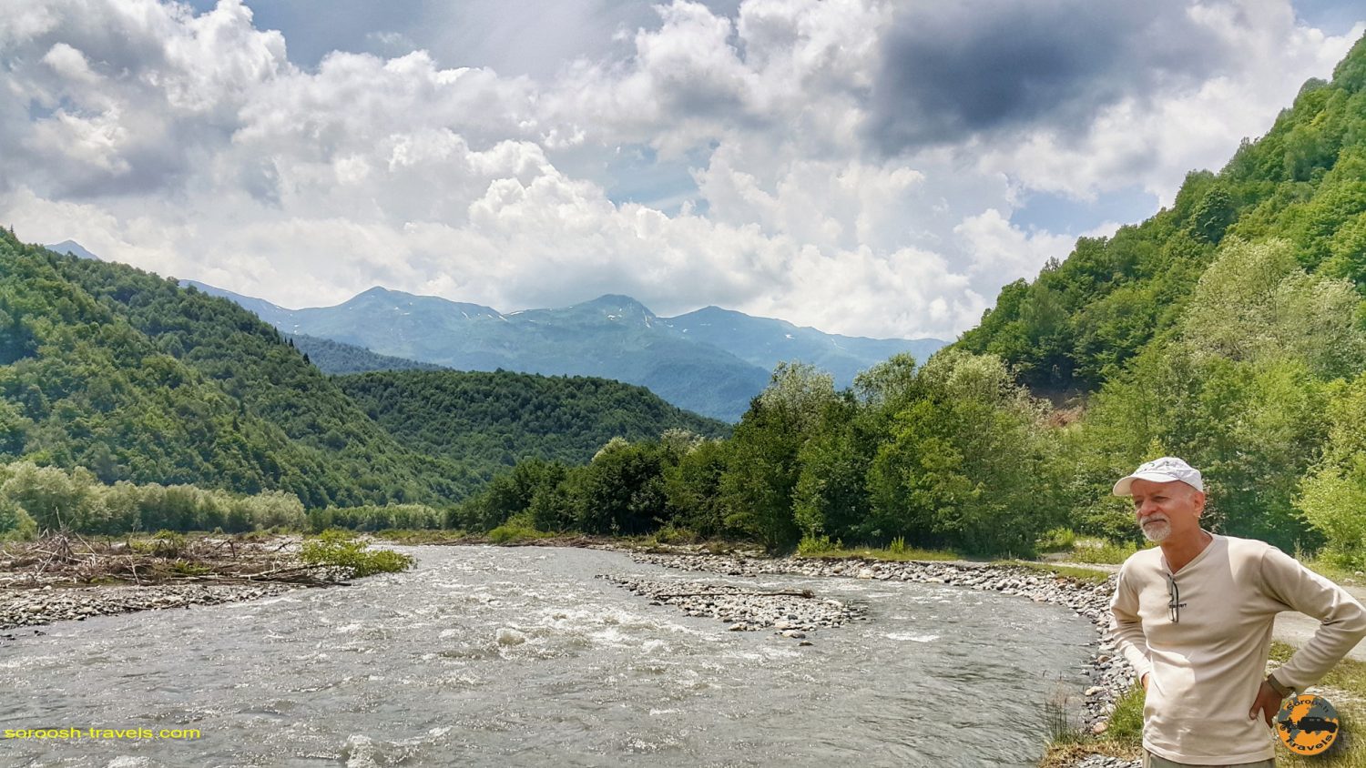 از تساگری بطرف اوشگولی در گرجستان - تابستان 1398 2019