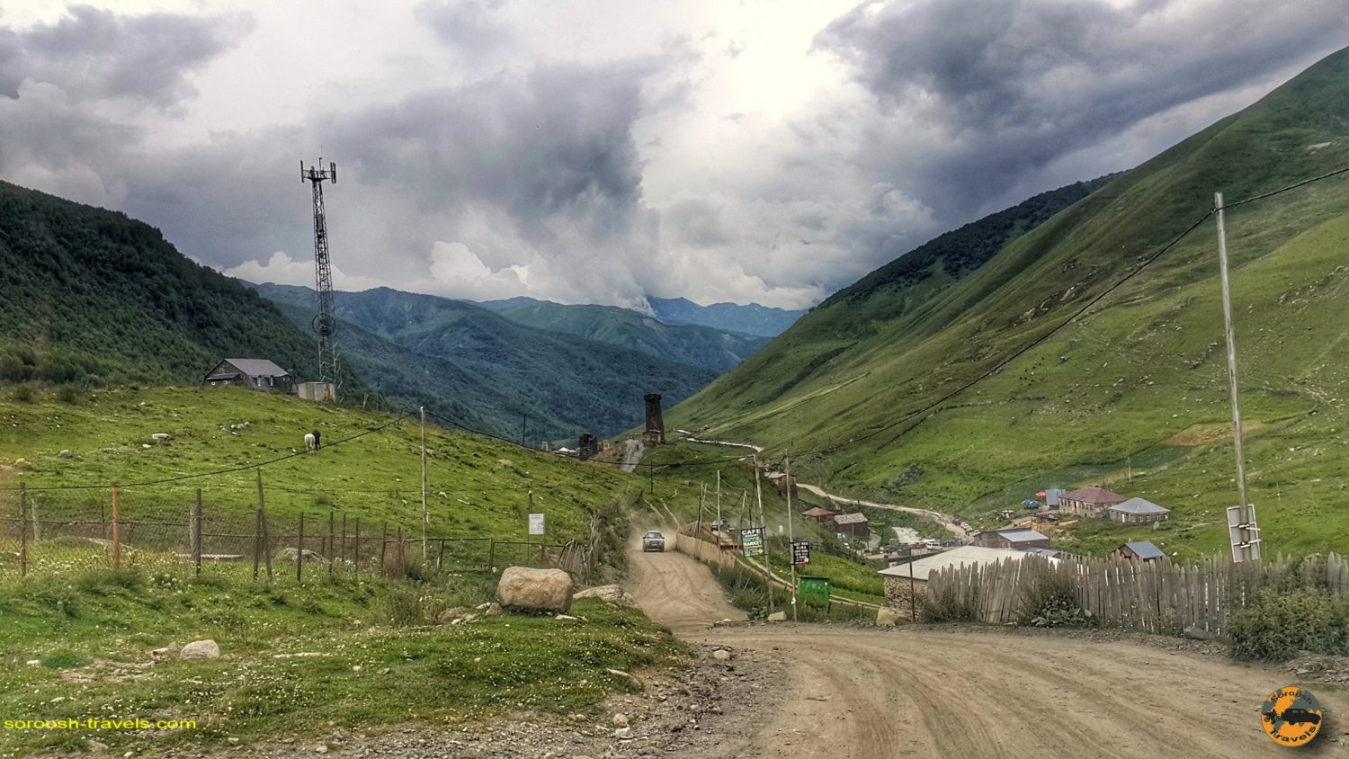 منطقه اوشگولی در گرجستان - تابستان 1398 2019