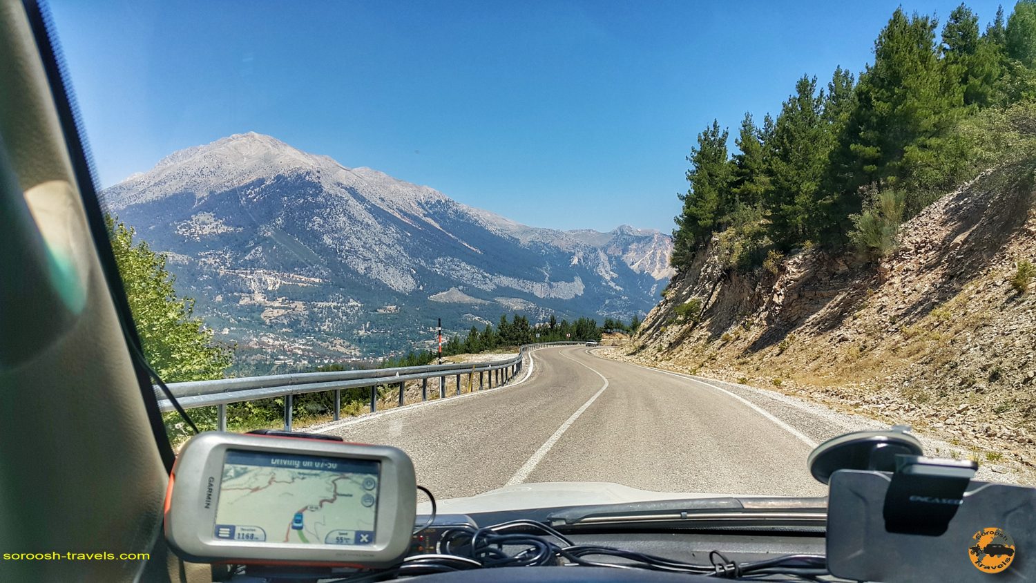 جاده کوهستانی کِمِر به انتالیا در ترکیه - تابستان 1398 2019