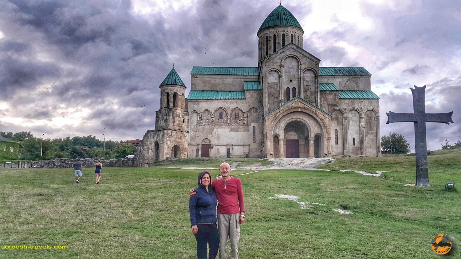 کلیسای باگراتی در شهر کوتایسی، گرجستان - تابستان 1398 2019