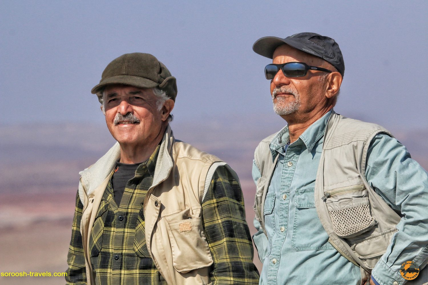 سروش مطهر و جواد نصیری در کویر ریگستان - آذر 1398 2019