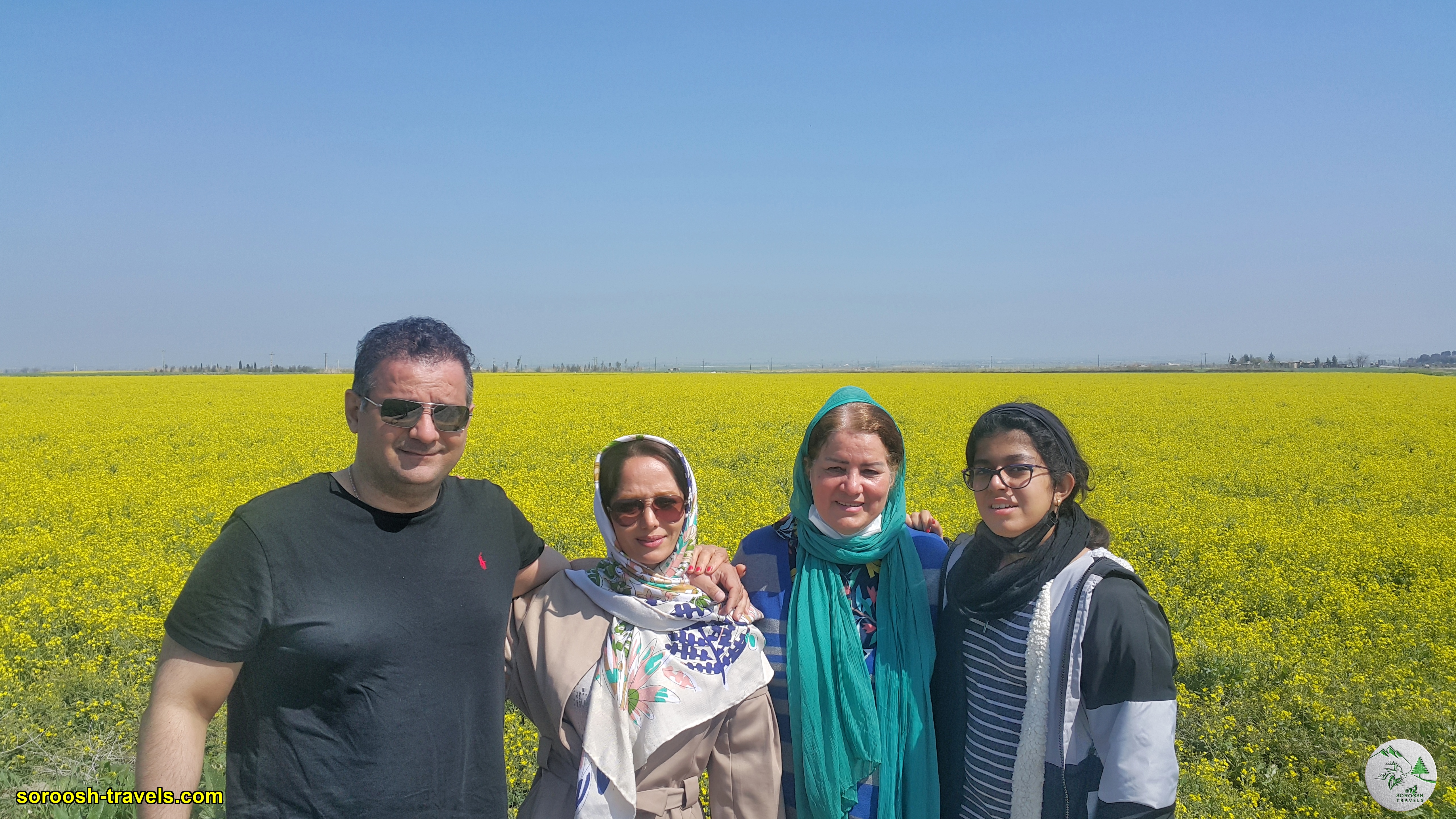 مزارع سرسبز در شمال ایران - نوروز 1400