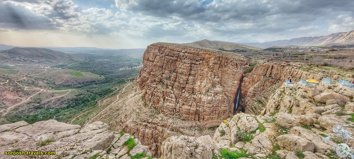 آبشار عظیم و زیبای ریجاب یا پیران – نوروز 1401