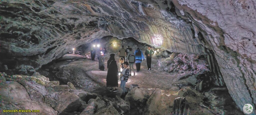 غار نمکدان در جزیره قشم - زمستان 1401 2023
