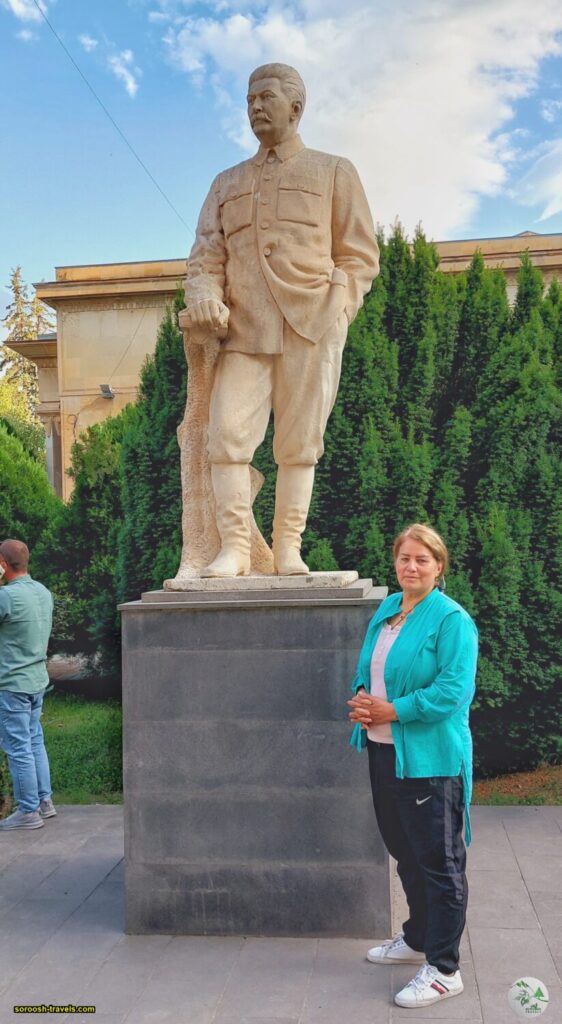 مجسمه استالین در شهر گوری - گرجستان - بهار 1402 2023