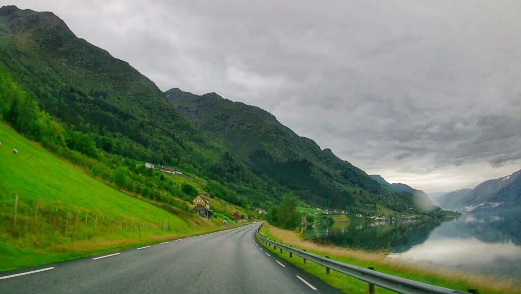 جاده های زیبای جنوب غربی نروژ