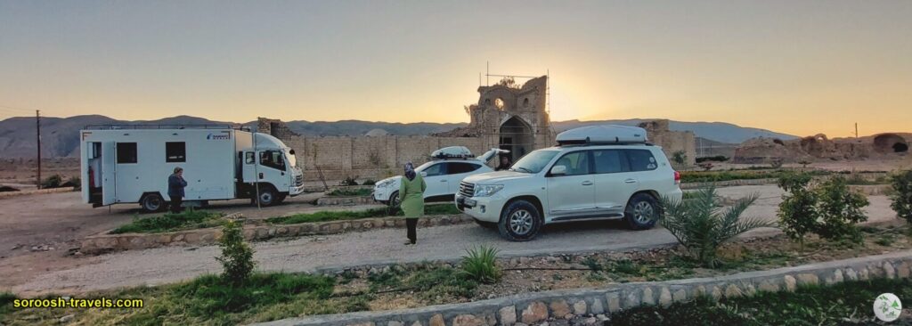 کاروانسرای مخک در حوالی جهرم - زمستان 1402 - 2024
