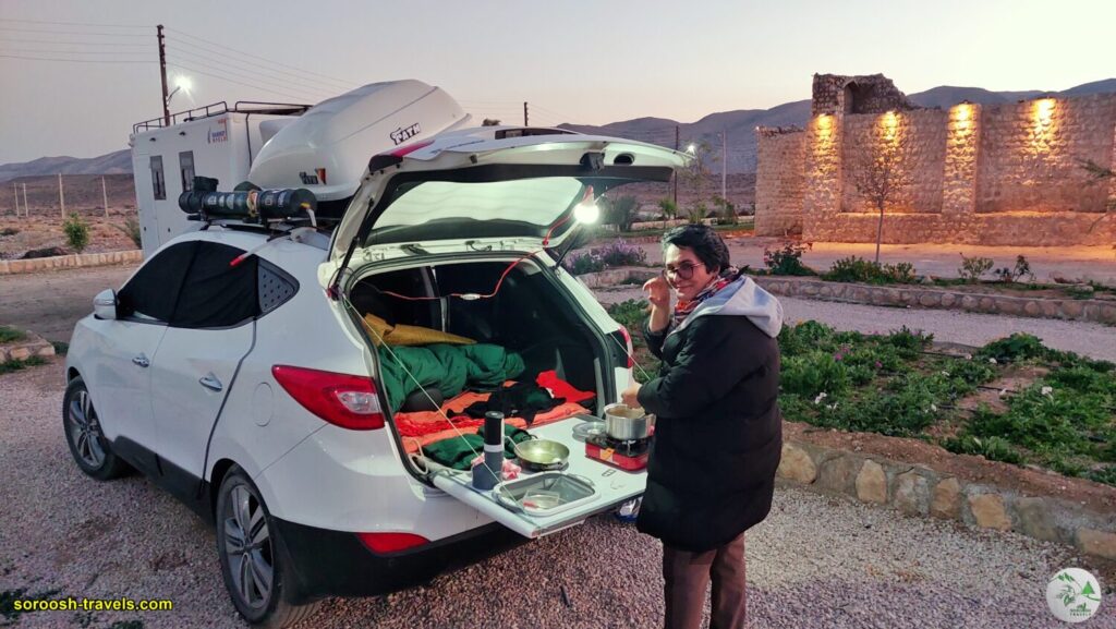 کاروانسرای مخک در حوالی جهرم - زمستان 1402 - 2024