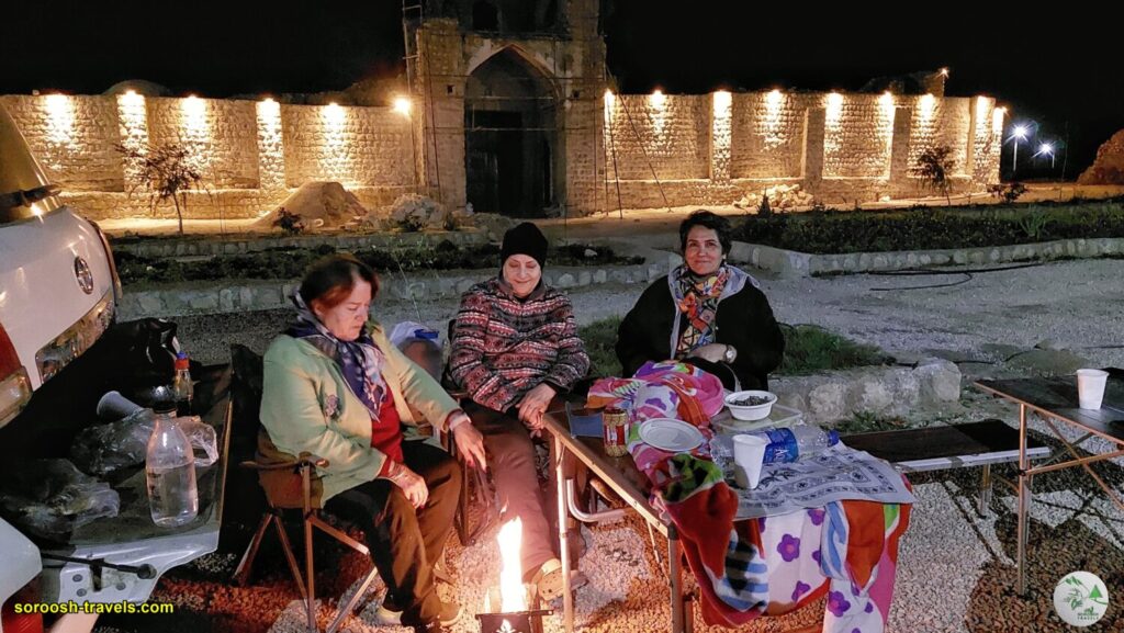 کاروانسرای مخک در حوالی جهرم - زمستان 1402 - 2024