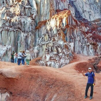 دره سکوت و غار الهه نمک در جزیره هرمز - زمستان 1402 - 2024