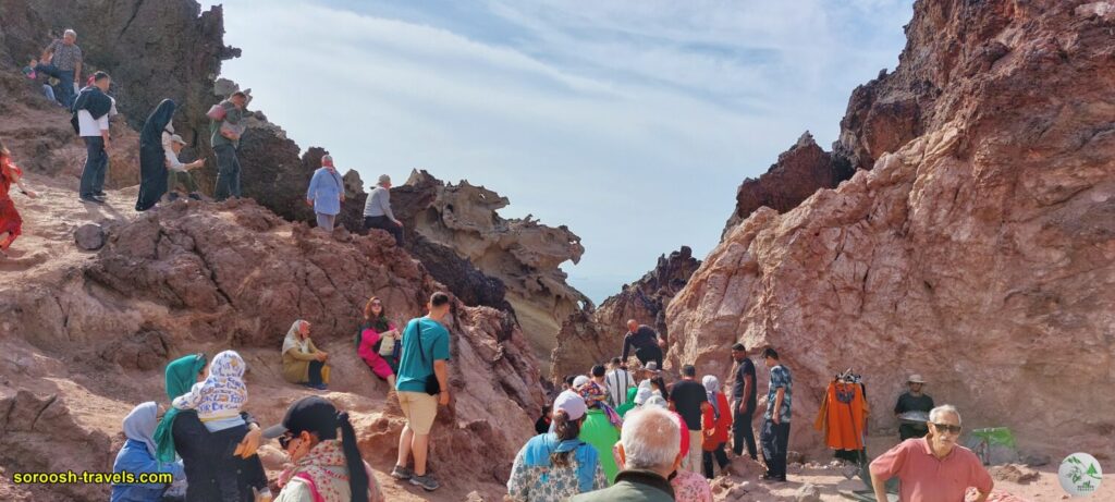 دره تندیسها در جزیره هرمز - زمستان 1402 - 2024