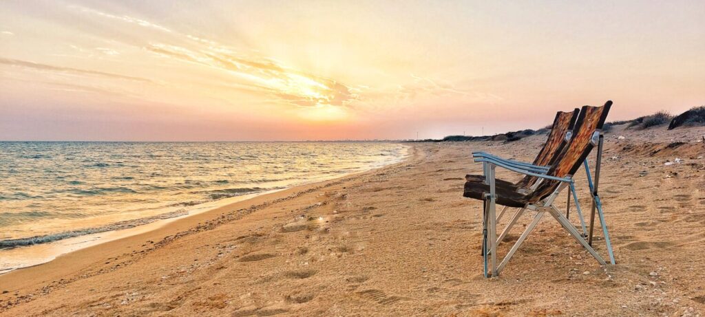 کمپ و اقامت شب در حوالی بندر چیروییه - زمستان 1402 - 2024