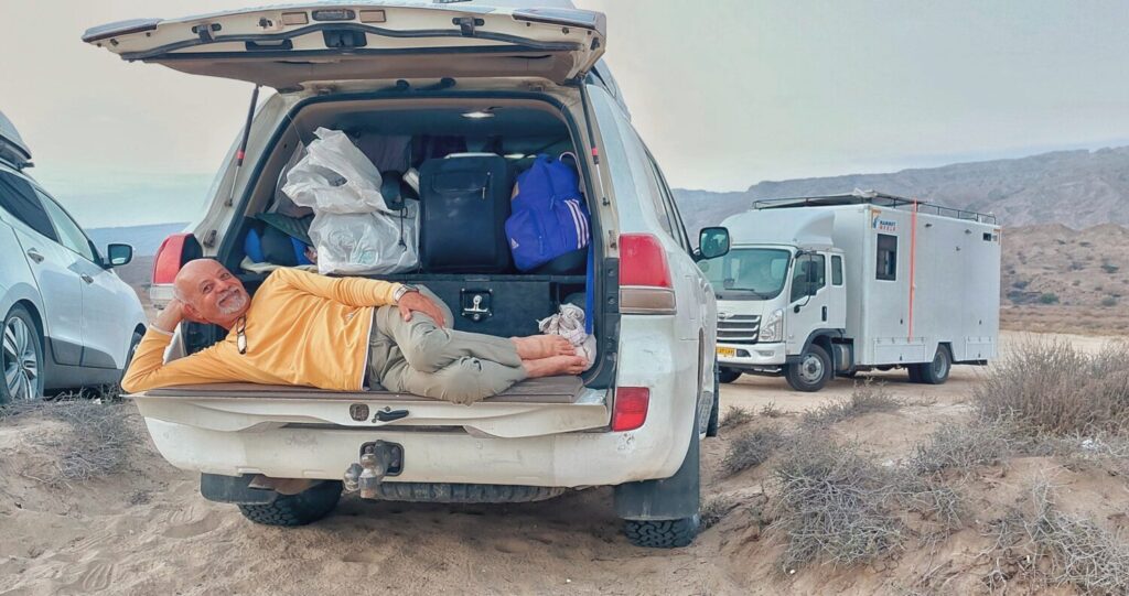 کمپ و اقامت شب در حوالی بندر چیروییه - زمستان 1402 - 2024